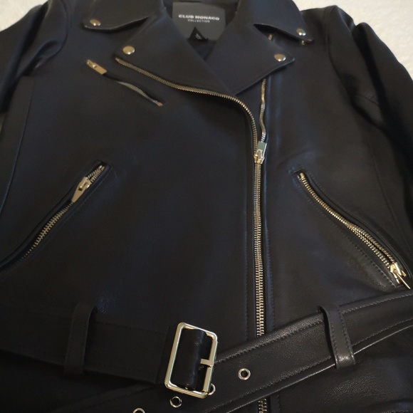 Leather jacket, size small - Picture 3 of 3